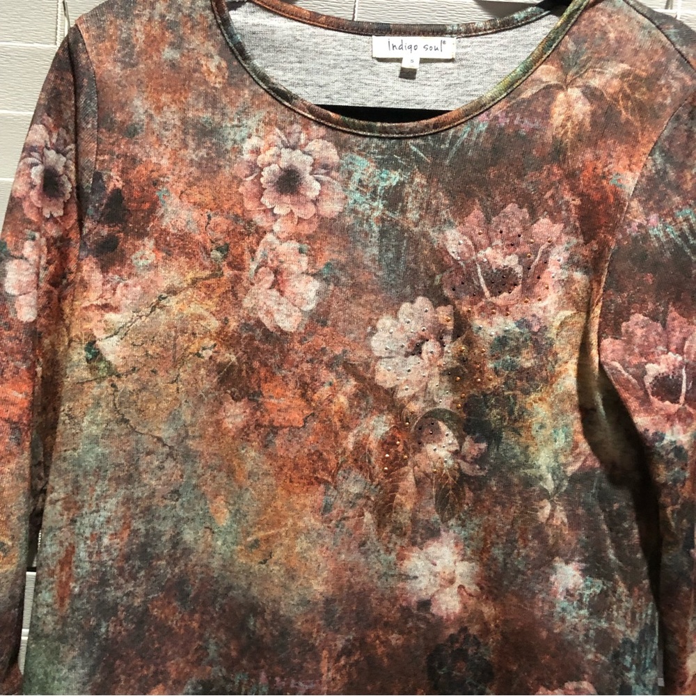 Indigo soul Tunic top - Picture 3 of 5